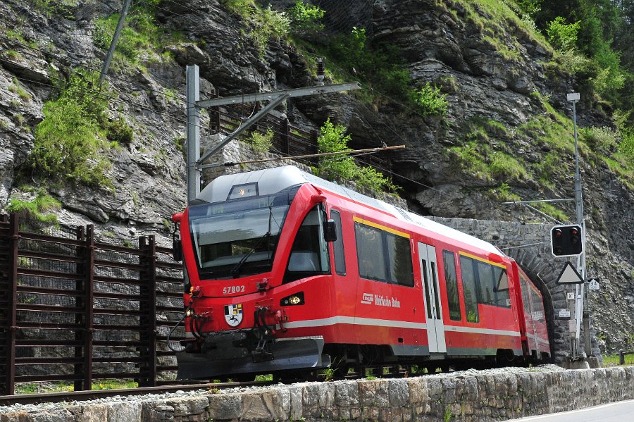 RhB Glacier Express, Allegra Triebwagen und andere (50)